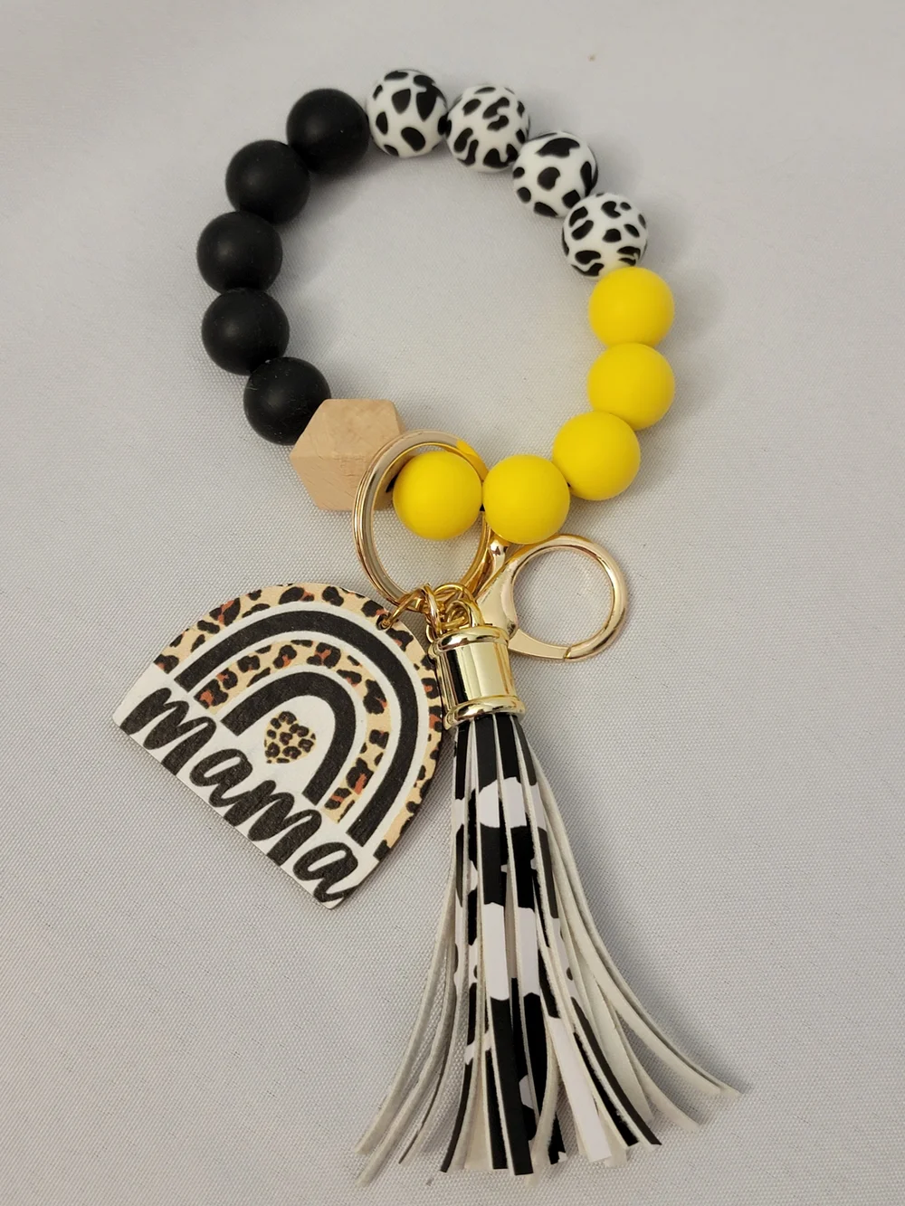 Mama Beaded Wrist Keyring Set 2/$18